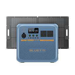 BLUETTI Pioneer Na Portable (Sodium-ion) Power Station With 100W Foldable Monocrystalline Solar Panel 