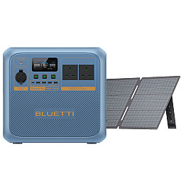 BLUETTI Pioneer Na Portable (Sodium-ion) Power Station With 200W Foldable IP67 Monocrystalline Solar Panel 