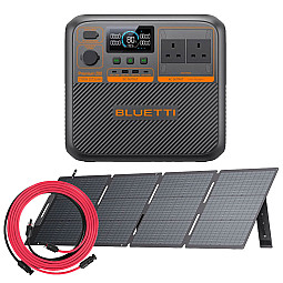 Bluetti PREMIUM 200 v2 Power Station With PV200 Solar Panel & MC4 PV 5M Extension Cable Bluetti PREMIUM 200 v2 Power Station With PV200 Solar Panel & MC4 PV 5M Extension Cable