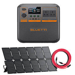 Bluetti PREMIUM 200 v2 Power Station With 220W Solar Panel & MC4 PV 5M Extension Cable Bluetti PREMIUM 200 v2 Power Station With 220W Solar Panel & MC4 PV 5M Extension Cable