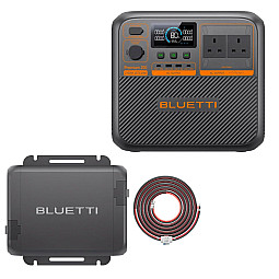 BLUETTI PREMIUM 200 v2 Portable Battery Power Station 2073Wh 2700w With Charger 1 & Wiring Kit