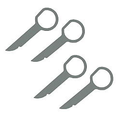 CT22AU01 Ford Car Radio Stereo Removal Release Keys (2 Pairs) CT22AU01 Ford Car Radio Stereo Removal Release Keys (2 Pairs)