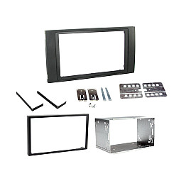 Kit double din Ford Fiesta, Focus, Fusion, Galaxy, Kuga, S-Max et Transit  (anthracite)