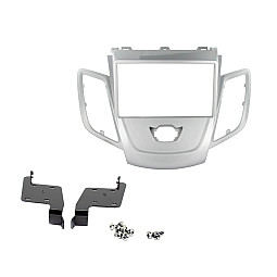 Connects2 CT23FD16 - Ford Fiesta 2008 - 2017 Double Din Stereo Silver Fascia Adaptor Connects2 CT23FD16 - Ford Fiesta 2008 - 2017 Double Din Stereo Silver Fascia Adaptor