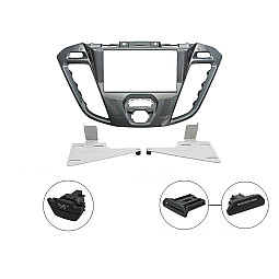 CT23FD39 Ford Transit Custom 2012-2021 Double Din Car Stereo Fascia Panel (Nebula Piano Optic)