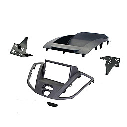 InCarTec 50-968 Ford Transit Single/ Double Din Radio Fascia Adaptor Panel (DARK GREY)