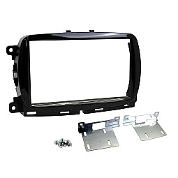 CT23FT31 Fiat 500 2015-2021 Double Din Car Stereo Fascia Adaptor