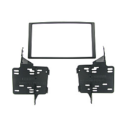 Connects2 CT23HY15 - Hyundai Accent, Solaris, Verna Double Din Black Fascia Adaptor Plate