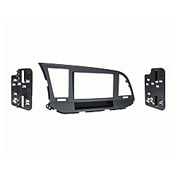 CT23HY53 Hyundai Elantra 2017-2020 Matt Black Double Din Car Stereo Fascia Adaptor CT23HY53 Hyundai Elantra 2017-2020 Matt Black Double Din Car Stereo Fascia Adaptor
