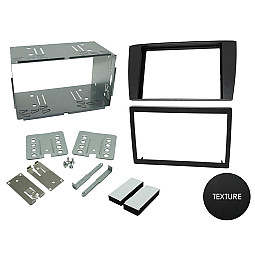 Connects2 CT23JG01 - Jaguar S-Type X-Type Dark Grey Double Din Fascia Fitting Kit Connects2 CT23JG01 - Jaguar S-Type X-Type Dark Grey Double Din Fascia Fitting Kit