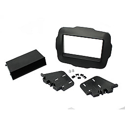 CT23JP01 Jeep Renegade 2015-2021 Double Din Stereo Fascia Facia Panel Adaptor CT23JP01 Jeep Renegade 2015-2021 Double Din Stereo Fascia Facia Panel Adaptor