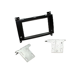 Connects2 CT23MB24 - Mercedes Viano, Vito Black Double Din Stereo Fascia Fitting Kit Connects2 CT23MB24 - Mercedes Viano, Vito Black Double Din Stereo Fascia Fitting Kit