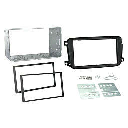 Connects2 CT23MM02 - Smart ForTwo 2010-2014 Double Din Fascia Fitting Kit Connects2 CT23MM02 - Smart ForTwo 2010-2014 Double Din Fascia Fitting Kit