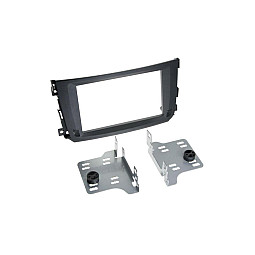 Connects2 CT23MM03 - Smart ForTwo 2010 - 2014 Double Din Stereo Fascia Panel Plate