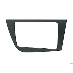 Connects2 CT23ST12 - Seat Leon 2005 - 2012 Ona Silver Double Din Car Stereo Fascia Panel Connects2 CT23ST12 - Seat Leon 2005 - 2012 Ona Silver Double Din Car Stereo Fascia Panel