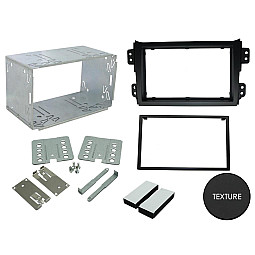 Connects2 CT23SZ03 - Suzuki Splash, Ritz Black Double Din Fascia Plates Connects2 CT23SZ03 - Suzuki Splash, Ritz Black Double Din Fascia Plates