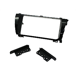 Connects2 CT23TY43 Toyota Altis 2014-2018 Black Double Din Car Stereo Fascia Plates Connects2 CT23TY43 Toyota Altis 2014-2018 Black Double Din Car Stereo Fascia Plates