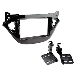 CT23VX57 Vauxhall Corsa 2014-2019 Double DIN Fascia Panel Adaptor Piano Black CT23VX57 Vauxhall Corsa 2014-2019 Double DIN Fascia Panel Adaptor Piano Black