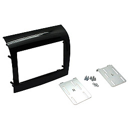 InCarTec 50-938 Peugeot Boxer Gloss Black Double Din Fascia With Side Fix Brackets InCarTec 50-938 Peugeot Boxer Gloss Black Double Din Fascia With Side Fix Brackets