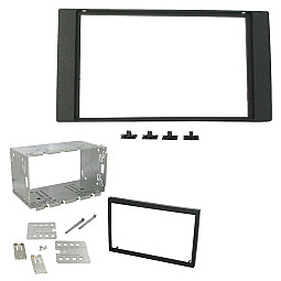 Connects2 CT23FD03 Ford C-Max, Fiesta, Focus, Fusion Anthracite Double Din Fascia Adaptor Connects2 CT23FD03 Ford C-Max, Fiesta, Focus, Fusion Anthracite Double Din Fascia Adaptor