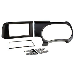 CT23HY65 Hyundai i10 2019 - 2023 Black Double Din Car Stereo Fascia Panel Adaptor CT23HY65 Hyundai i10 2019 - 2023 Black Double Din Car Stereo Fascia Panel Adaptor