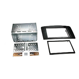 Connects2 CT23MB06 Mercedes ML, G Class Double Din Fascia Plates Black Connects2 CT23MB06 Mercedes ML, G Class Double Din Fascia Plates Black