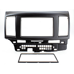 Connects2 CT23MT05.2 Mitsubishi Lancer 2008 - 2017 Black Double Din Fascia Plates Adaptor Connects2 CT23MT05.2 Mitsubishi Lancer 2008 - 2017 Black Double Din Fascia Plates Adaptor