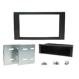 Connects2 CT23ST22 Seat Ibiza, Leon Black Double Din Car Stereo Fascia Panel Adaptor Connects2 CT23ST22 Seat Ibiza, Leon Black Double Din Car Stereo Fascia Panel Adaptor