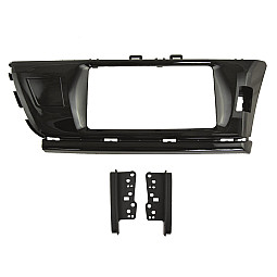 CT23TY104 Toyota Corolla, Levin Double Din Car Stereo Gloss Black Fascia Adaptor CT23TY104 Toyota Corolla, Levin Double Din Car Stereo Gloss Black Fascia Adaptor