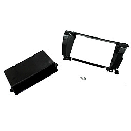 CT23TY48 Toyota Corolla 2014-2017 Car Double Din Fascia Adaptor Gloss Black CT23TY48 Toyota Corolla 2014-2017 Car Double Din Fascia Adaptor Gloss Black