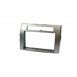 CT23TY89 Toyota Corolla 2004 - 2007 Double Din Car Stereo Silver Fascia Adaptor CT23TY89 Toyota Corolla 2004 - 2007 Double Din Car Stereo Silver Fascia Adaptor