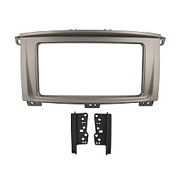CT23TY92 Lexus LX-Series 2003-2007 Double Din Car Stereo Silver Fascia Adaptor CT23TY92 Lexus LX-Series 2003-2007 Double Din Car Stereo Silver Fascia Adaptor