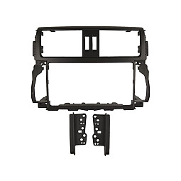 CT23TY95 Toyota Prado 2010 Onwards Double Din Car Stereo Black Fascia Adaptor