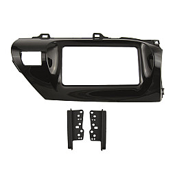 CT23TY97 Toyota Hilux 2015 - 2020 Double Din Car Stereo Gloss Black Fascia Adaptor CT23TY97 Toyota Hilux 2015 - 2020 Double Din Car Stereo Gloss Black Fascia Adaptor