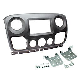 CT23VX60 Vauxhall/Opel Movano 2010-2014 Double Din Fascia Adaptor (Black Matt) CT23VX60 Vauxhall/Opel Movano 2010-2014 Double Din Fascia Adaptor (Black Matt)
