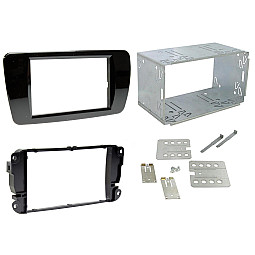 Connects2 CT23ST21 - Seat Ibiza 2008-2014 Piano Black Double Din Car Stereo Fascia Adaptor Connects2 CT23ST21 - Seat Ibiza 2008-2014 Piano Black Double Din Car Stereo Fascia Adaptor