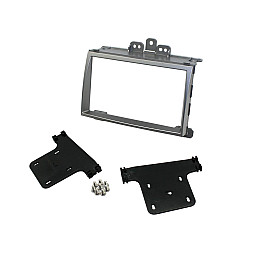 Connects2 CT23HY11 - Hyundai i20 2009 - 2012 Double Din Silver Fascia Fitting Kit Connects2 CT23HY11 - Hyundai i20 2009 - 2012 Double Din Silver Fascia Fitting Kit