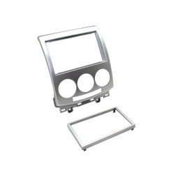Connects2 CT24MZ22 - Mazda 5 2005 - 2010 Car Stereo Double Din Fascia (Silver)