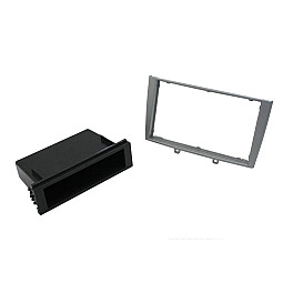 Connects2 CT24PE09 Peugeot 308 2007-2014 Car Stereo Single/Double Din Silver Fascia Frame & Pocket Connects2 CT24PE09 Peugeot 308 2007-2014 Car Stereo Single/Double Din Silver Fascia Frame & Pocket