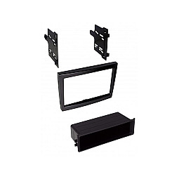 CT24PO02 Porsche 911, Boxster, Cayman Black Single Double Din Stereo Fascia Panel CT24PO02 Porsche 911, Boxster, Cayman Black Single Double Din Stereo Fascia Panel
