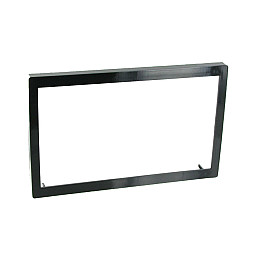 Connects2 CT24UV25 - Universal Piano Black Double Din 113mm Trim Fascia Plate