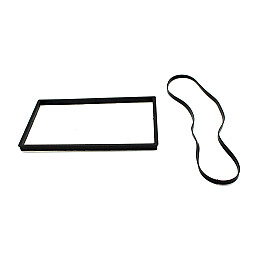 Connects2 CT24UV26 Kia 178mm X 102mm Fascia Trim And Rubber Band Connects2 CT24UV26 Kia 178mm X 102mm Fascia Trim And Rubber Band
