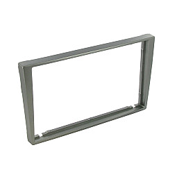 Connects2 CT24VX32 - Chevrolet Celta, Corsa Classic Matt Silver Double Din Fascia Panel Connects2 CT24VX32 - Chevrolet Celta, Corsa Classic Matt Silver Double Din Fascia Panel