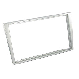 Connects2 CT24VX33 - Chevrolet Celta, Corsa Classic Gloss Silver Double Din Fascia Panel Connects2 CT24VX33 - Chevrolet Celta, Corsa Classic Gloss Silver Double Din Fascia Panel