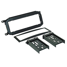 CT24CH14 Chrysler Black Car CD Single Din Stereo Fascia Adaptor CT24CH14 Chrysler Black Car CD Single Din Stereo Fascia Adaptor