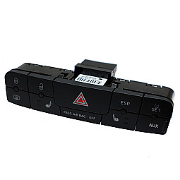 InCarTec Seat Ibiza 6J 08-15 MK4 Hazard Relocation & Central Locking Switch HAT7