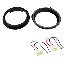 Ford Transit 4TH GEN 2013 - 2020 Front Door Speakers Adaptor With Leads Ford Transit 4TH GEN 2013 - 2020 Front Door Speakers Adaptor With Leads