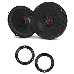 Volkswagen JBL 6.5" Front Door Coaxial Speaker Upgrade Kit