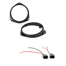 Vauxhall Combo Van 2001 - 2011 165mm Front Door Speaker Adaptor With Lead Vauxhall Combo Van 2001 - 2011 165mm Front Door Speaker Adaptor With Lead