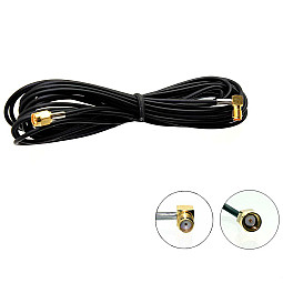 Connects2 CT27AA104 - SMA Male to SMA Female 5 Meter DAB Aerial Adaptor Cable Lead